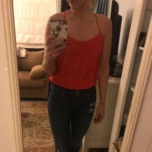 J. Crew Tops - J Crew Racerback Red Camisole J. Crew Tops - J Crew Racerback Red Camisole